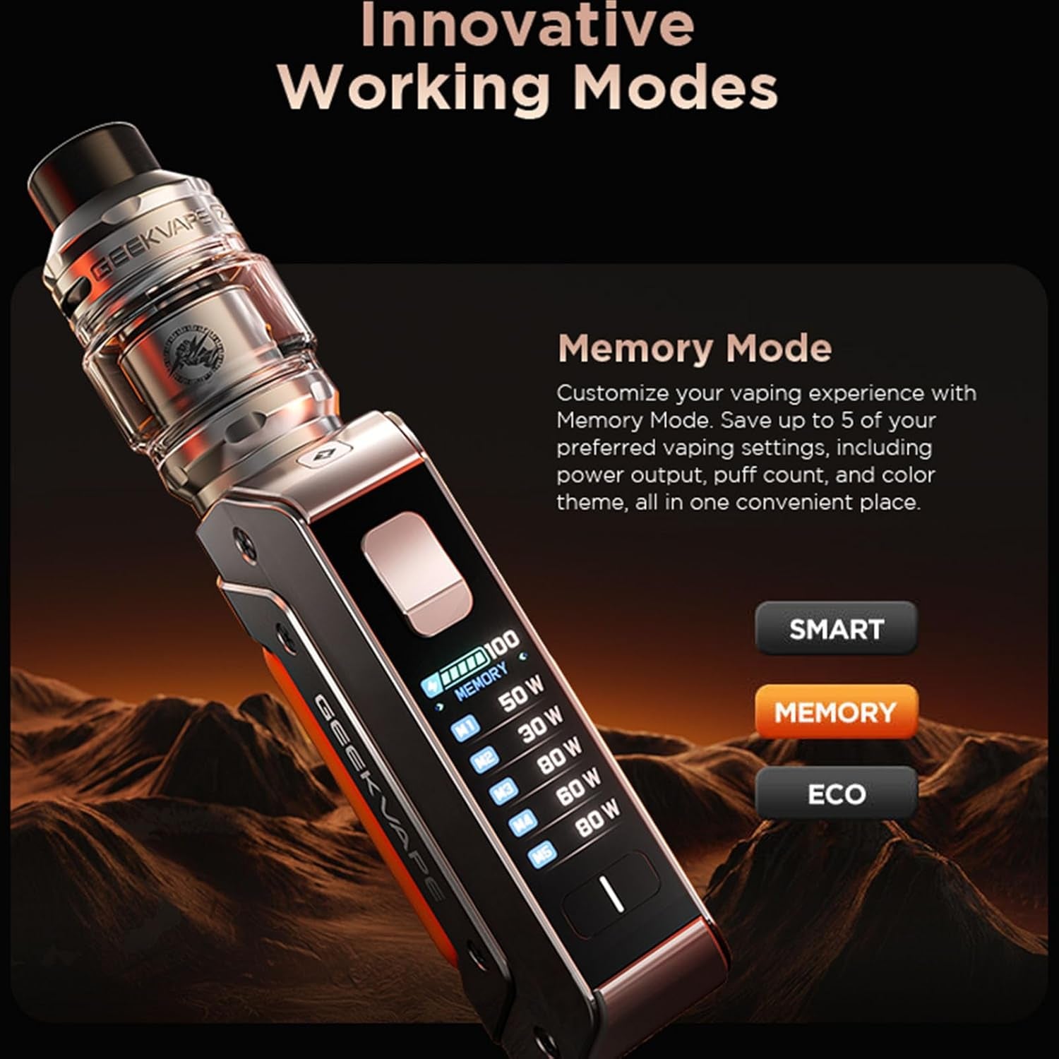 Aegis Solo 3 Kit 100W Aegis Solo III Mod E - Cigarette Pack 5.5Ml Z Sub - Ohm 2021 En Conserve Z Coil Pack De Cigarettes (Une Seule Batterie Externe 18650 N'Est Pas Incluse)